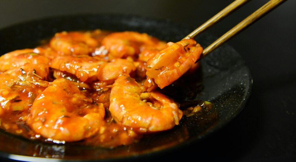 Oriental Skewered Shrimp